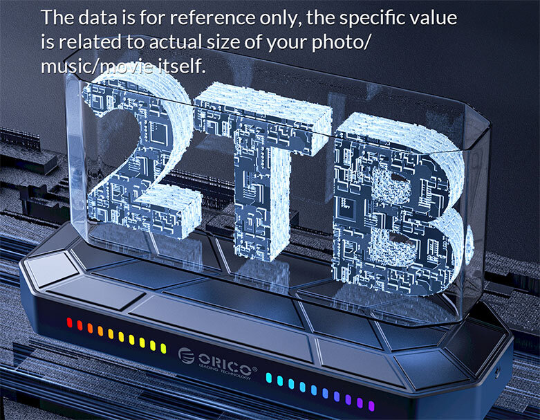 Hộp ổ cứng M.2 Sata SSD USB 3.1 Gen1 ORICO M2VG01-C3-GY (Xám) | Thiết kế nhỏ gọn, nổi bật