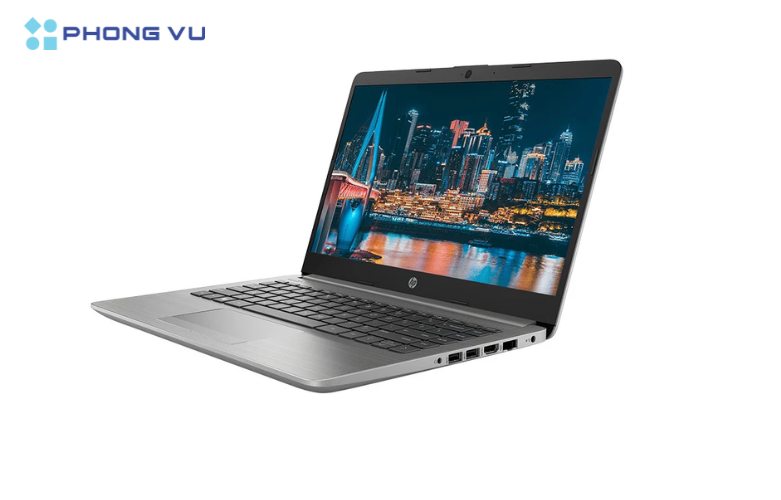 Thiết kế màn hình có kích thước 14” và phủ lớp chống chói