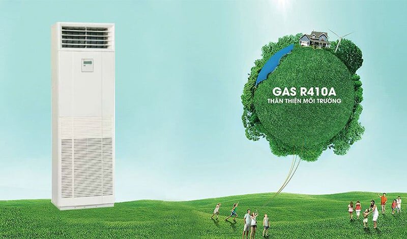 Điều hòa 1 chiều Mitsubishi Heavyđiều hòa tủ đứng 1 chiều Mitsubishi Heavy 24.000 BTU FDF71CNV-S5 FDC71CNV-S5 sử dụng môi chất lạnh R410A