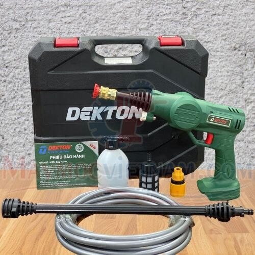 Máy rửa xe dùng pin Dekton M21-CW400