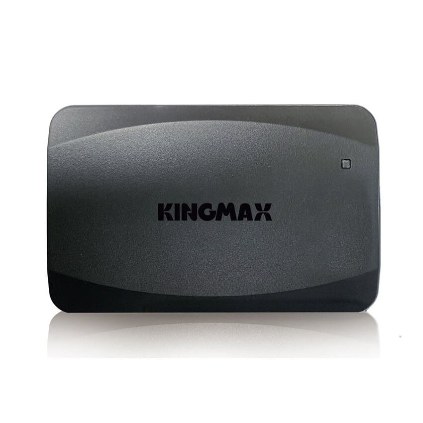 Ổ cứng cắm ngoài SSD Kingmax KE35 500GB USB 3.2 Gen 2 Type C (Đọc 1000MB/s - Ghi 600MB/s) - (KM500GKE35BK) 