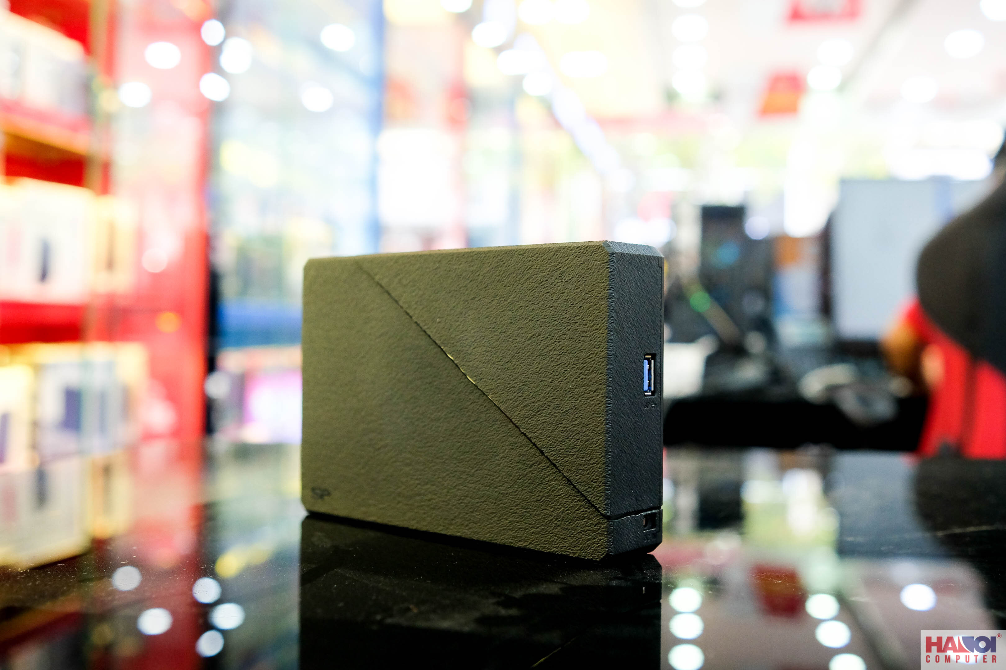 Ổ cứng di động SILICON POWER Stream S07 6TB Black, 3.5 inch USB 3.1 Gen1 - SP060TBEHDS07C3K