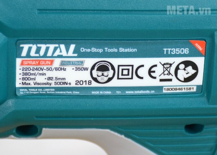 Máy phun sơn Total TT3506
