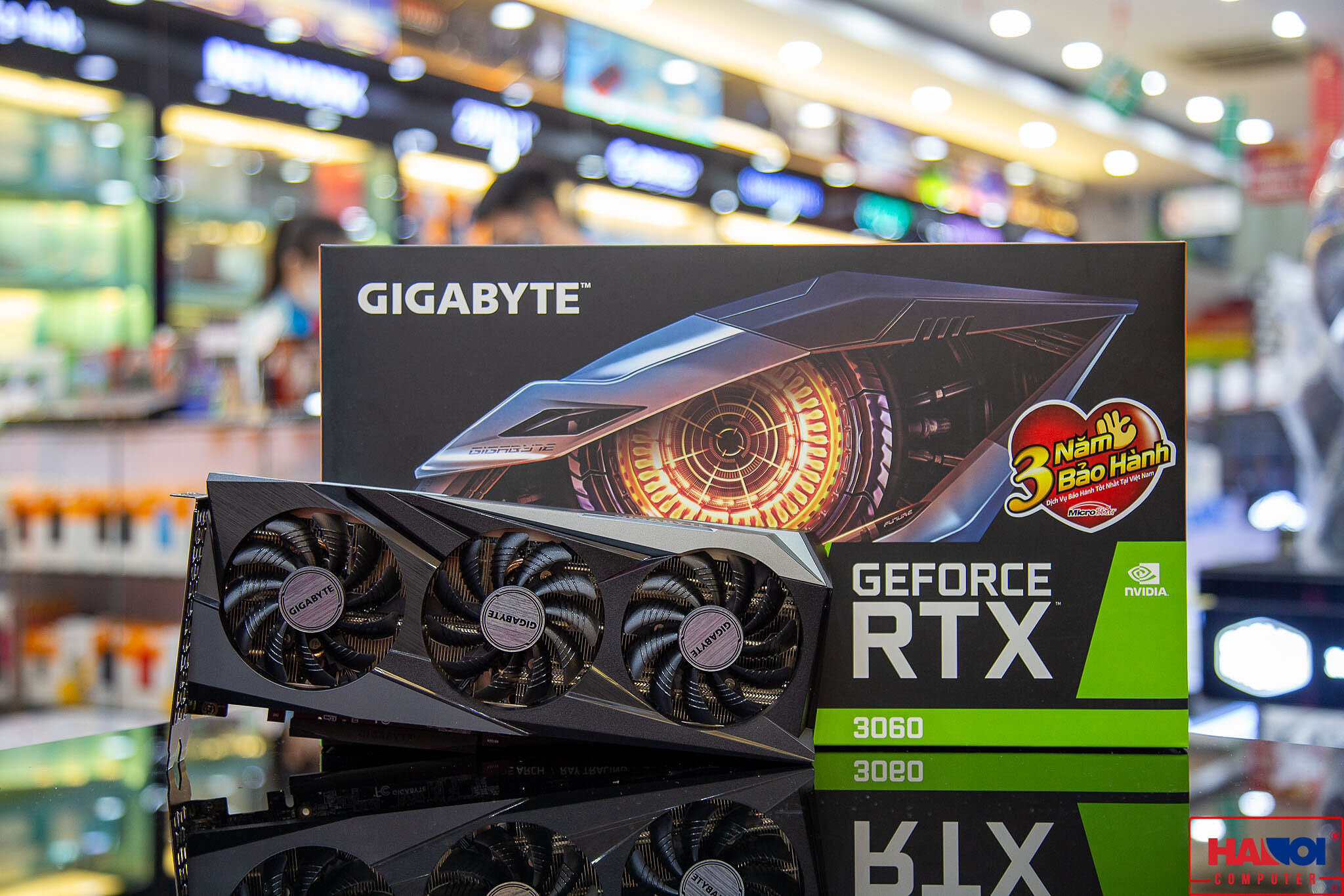 Card màn hình Gigabyte RTX 3060 GAMING OC 12GD-V2