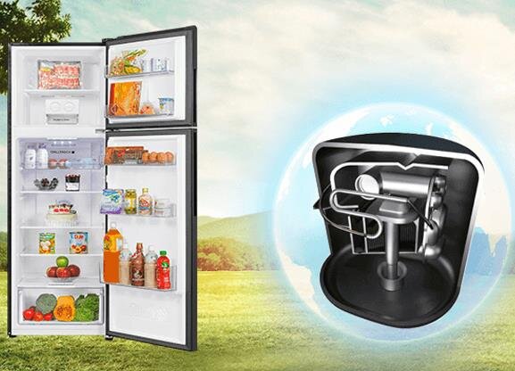 Tủ lạnh Aqua AQR-IG248EN - 249L Inverter