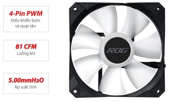 Tản nhiệt nước AIO Asus ROG STRIX LC II 360 ARGB (Ảnh 4)