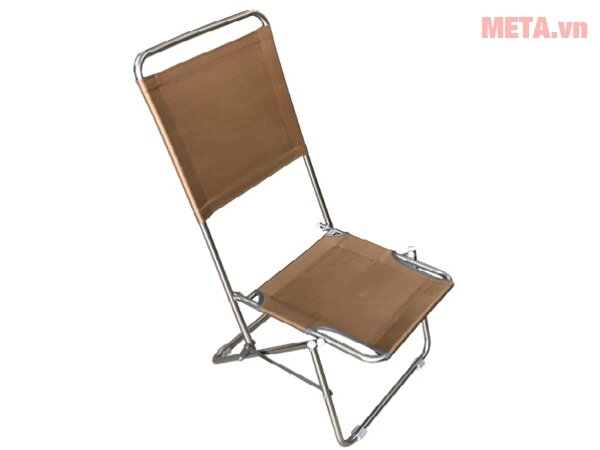 Ghế xếp inox có lưng tựa Thanh Long GXI-L02