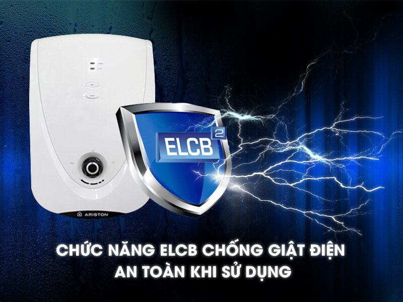 Máy nước nóng Ariston VR-E4522E-WH W/White Máy nước nóng Ariston VR-E4522E-WH W/White