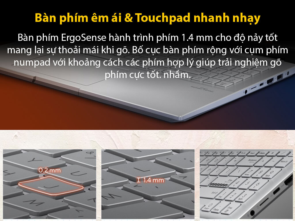 Laptop Asus VivoBook M6500