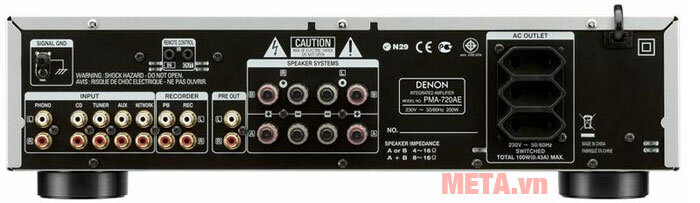 Amply Denon 2 kênh PMA720AE SPE2 Amply Denon 2 kênh PMA720AE SPE2