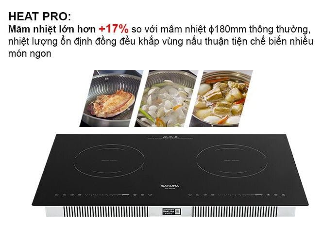 Bếp điện từ Sakura SE-3250B Bếp điện từ Sakura SE-3250B