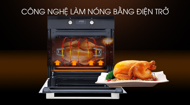 Lò nướng âm Teka HS 720 57 lít Lò nướng âm Teka HS 720 57 lít