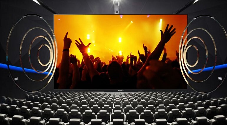 Android Tivi Sony 75 inch 4K KD-75X80J công nghệ âm thanh