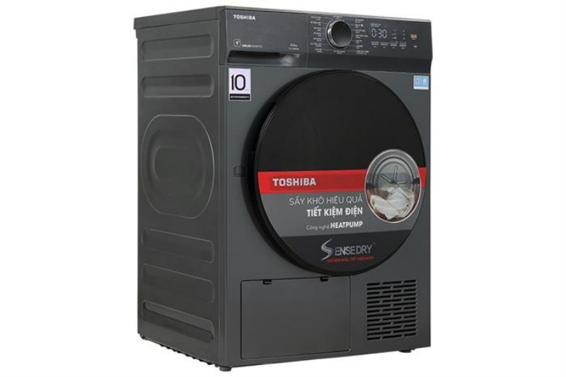 Máy sấy bơm nhiệt Toshiba 8 kg TD-T21B90HWV(MG) 5 Máy sấy bơm nhiệt Toshiba 8 kg TD-T21B90HWV(MG)