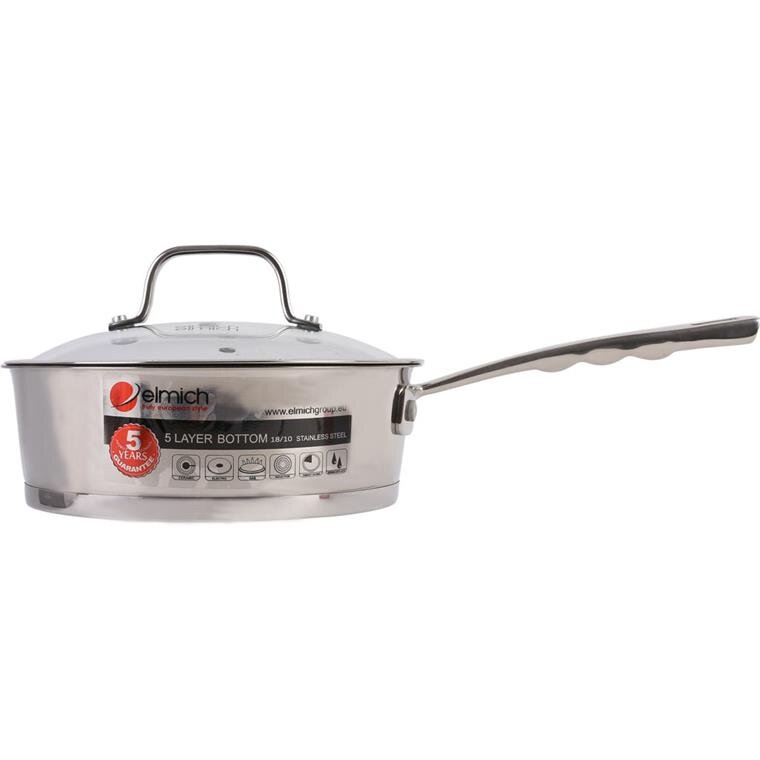 Chảo chống dính inox 304 Elmich Zeus EL0125 2350125 26cm Chảo chống dính inox 304 Elmich Zeus EL0125 2350125 26cm