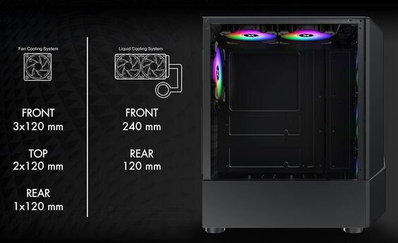 Vỏ case Xigmatek Infinity 1F (Ảnh 4)