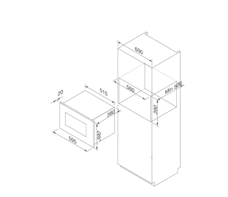 Lò vi sóng Malloca MW-927BG