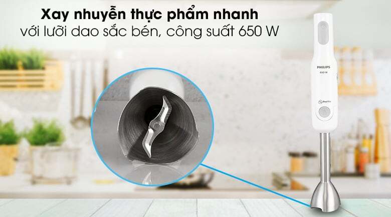 Máy xay cầm tay Philips HR2534 công suất 650W Máy xay cầm tay Philips HR2534 công suất 650W