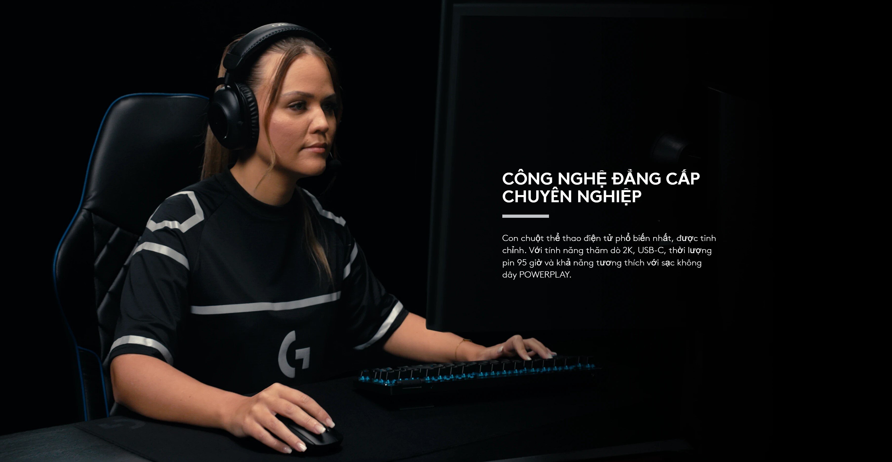 Chuột Gaming không dây Logitech Pro X Superlight 2 Lightspeed