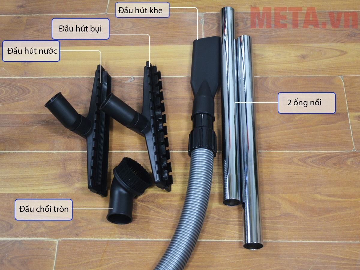 Máy hút bụi công nghiệp Jetta JET98-2B (T100-70) 70 lít