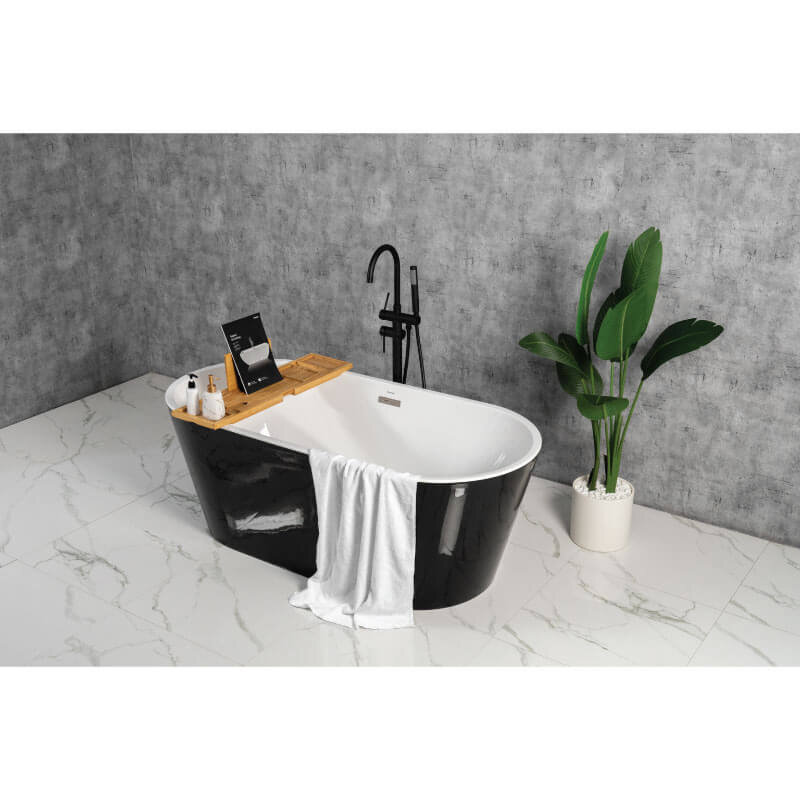 Bồn tắm đặt sàn 1.6m MOWOEN MW8201-160WB