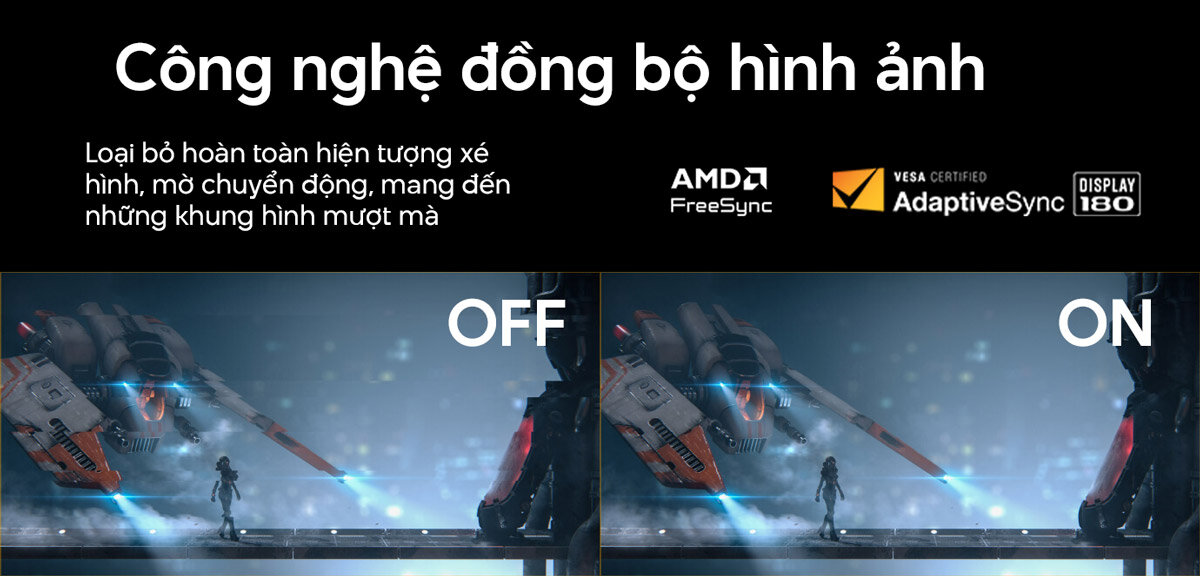 Màn hình ASUS TUF VG279Q3R trang bị công nghệ đồng bộ hình ảnh