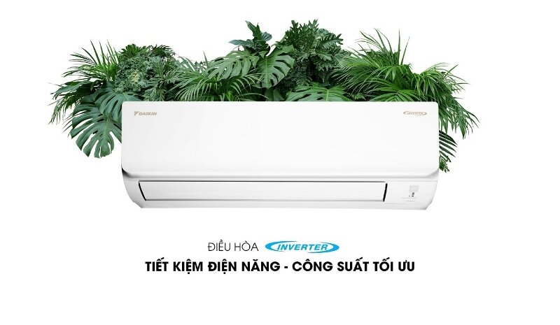 Điều hòa Daikin Inverter 12000 BTU 1 chiều ATKA35UAVMV gas R-32