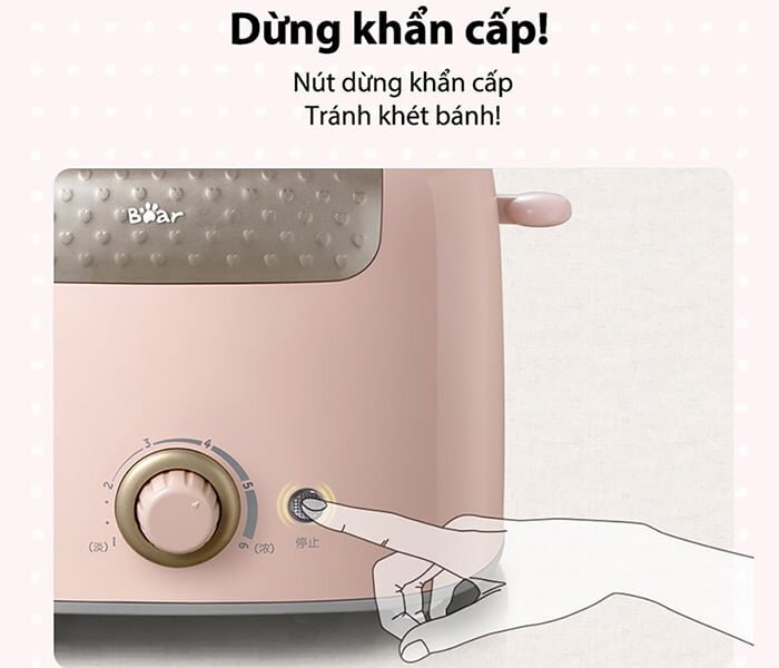 Máy nướng bánh mỳ Bear DSL-601