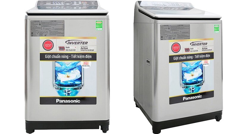 Máy giặt Panasonic Inverter 13,5 kg NA-FS13V7SRV thiết kế
