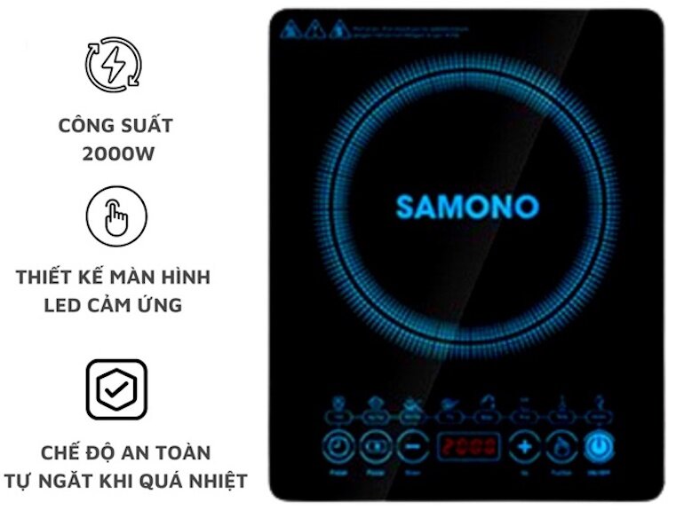 Bếp từ đơn Samono WS-02