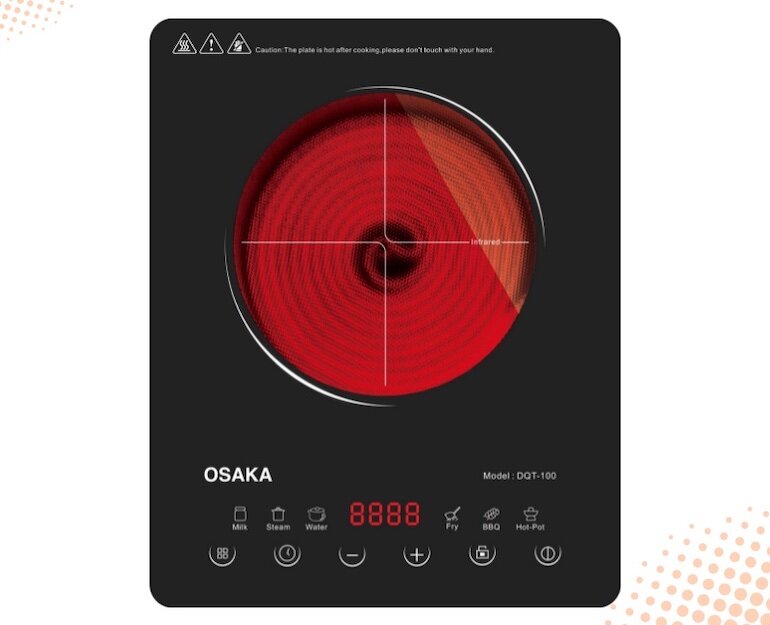 Bếp hồng ngoại đơn Osaka DQT100