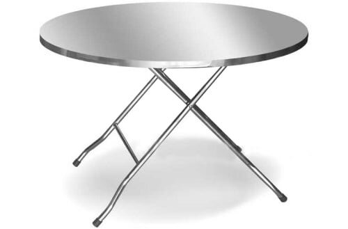 Hình ảnh bàn tròn inox Xuân Hòa BI-1150A Hình ảnh bàn tròn inox Xuân Hòa BI-1150A