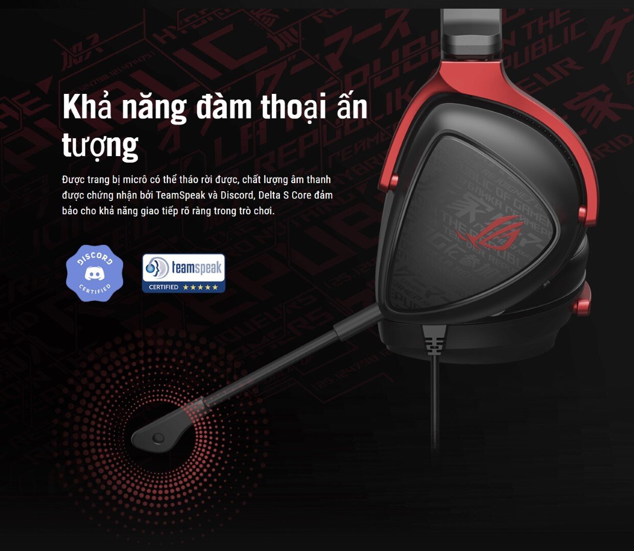 Tai nghe Gaming Asus ROG Delta S Core 90MP02F0-BMUA00