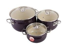 Bộ nồi tráng men Emalia Selena