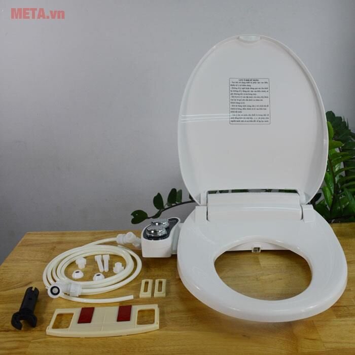 Nắp bồn cầu thông minh Luva Bidet - LB204 (có nóng, lạnh)