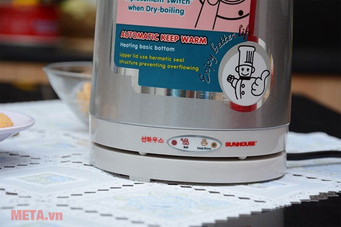 Bình thủy điện siêu tốc Sunhouse SH1213 1,3 lít