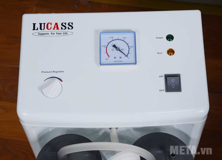 Máy hút dịch mũi, đờm 2 bình Lucass SS-8A