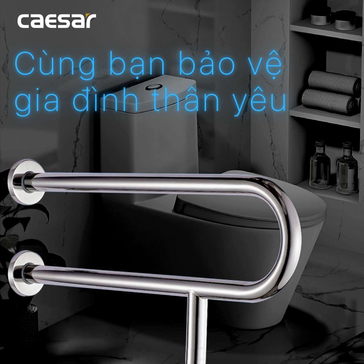 Thanh tay vịn Caesar GB102V