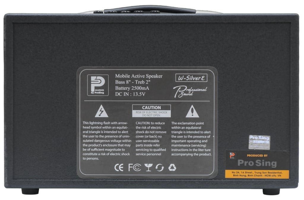 Loa karaoke di động Prosing 