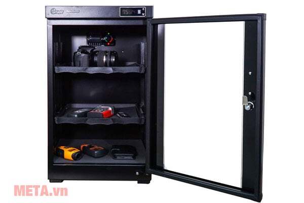 Tủ chống ẩm có cửa bằng kính Tủ chống ẩm IC