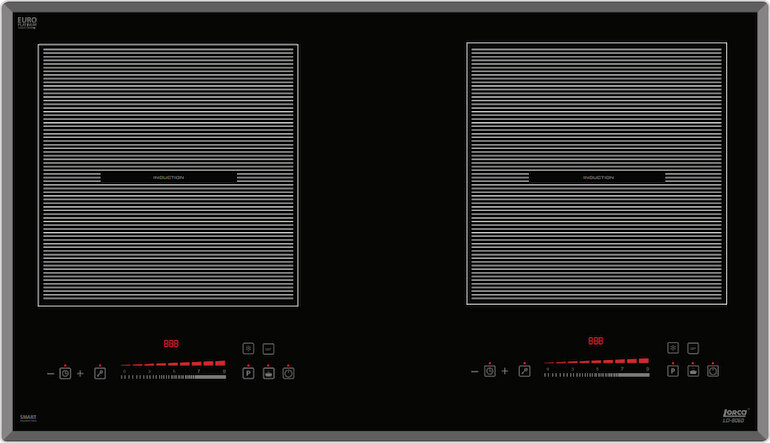 Bếp từ Lorca LCI-806D được thiết kế đơn giản