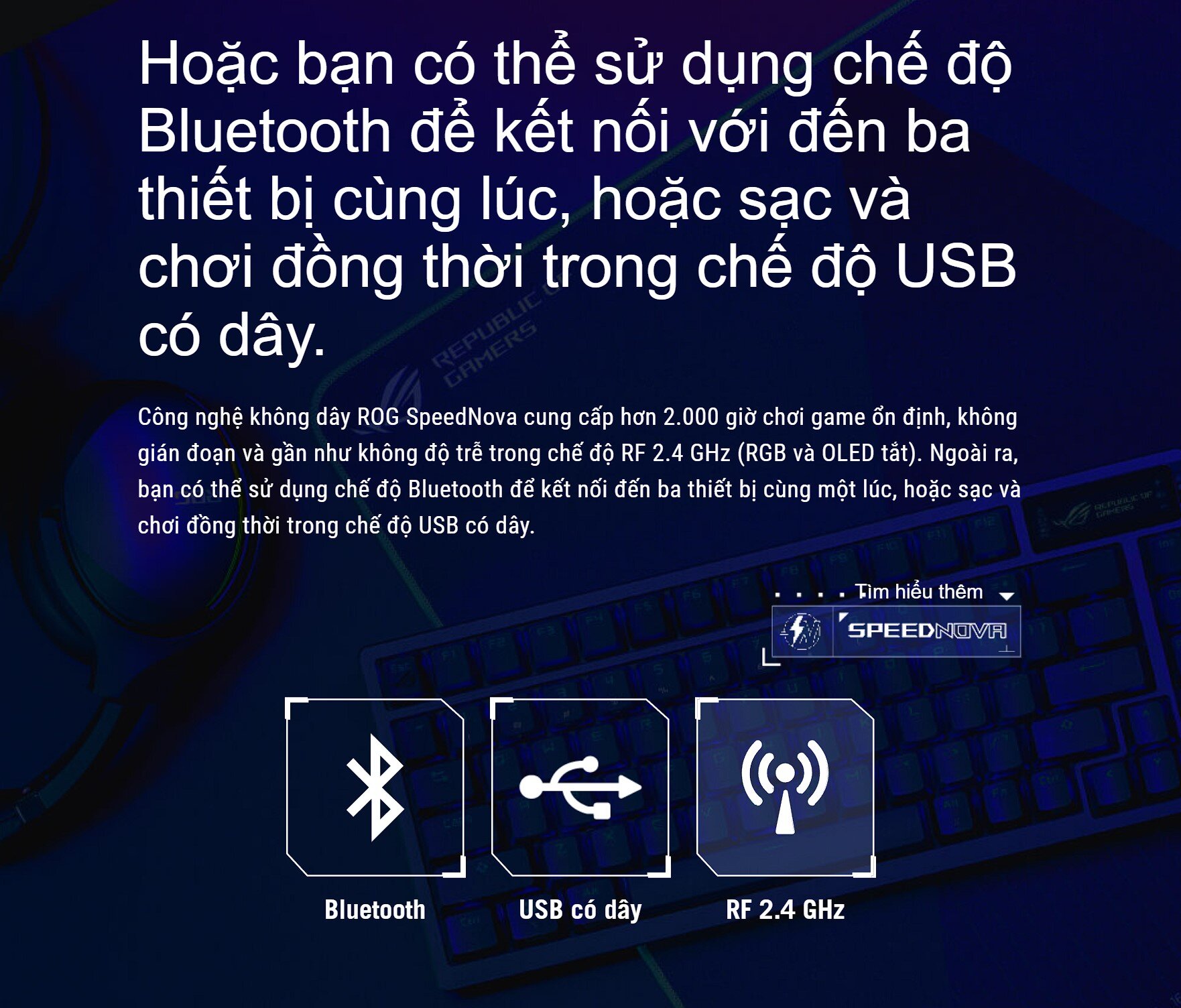 Bàn phím Gaming Asus ROG Azoth NX SM Black _ 90MP031B-BKUA01 7