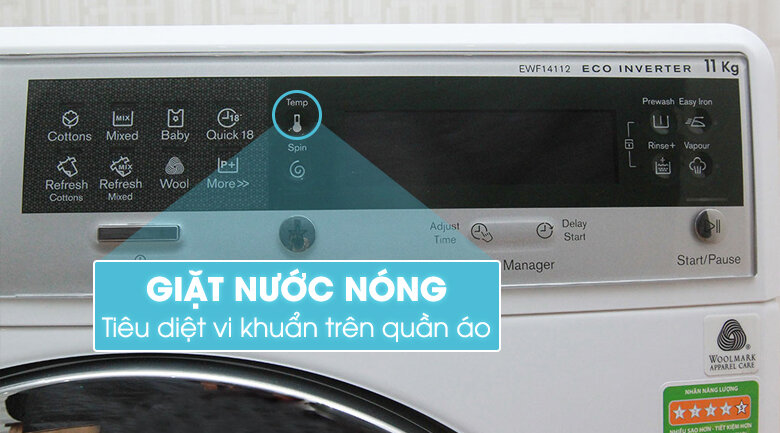 Máy giặt Electrolux 11 kg EWF14112