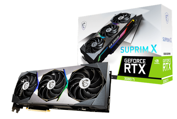 Card đồ hoạ MSI GeForce RTX 3080 Ti SUPRIM X 12G (Ảnh 1)