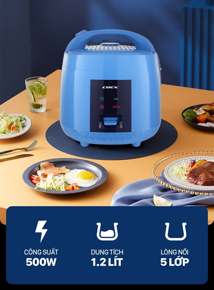 Nồi cơm điện Coex CR-3422 Nồi cơm điện Coex CR-3422