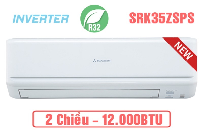 Điều hòa Mitsubishi Heavy 12000 BTU 2 chiều Inverter SRK/SRC35ZSPS-S5