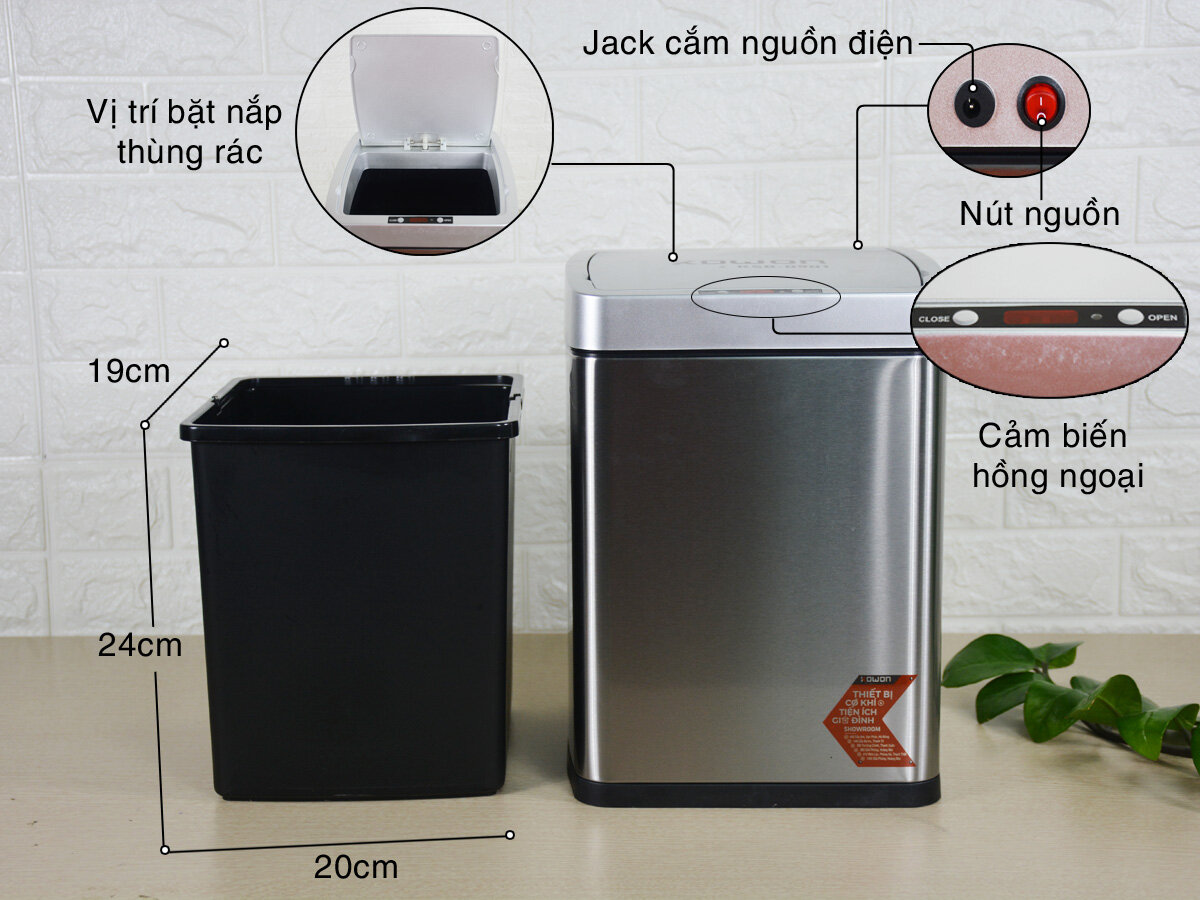 Thùng rác thông minh KOWON KSB-0901