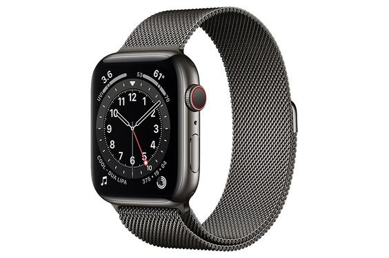 Apple Watch Series 6 GPS + Cellular 44mm viền thép dây thép
