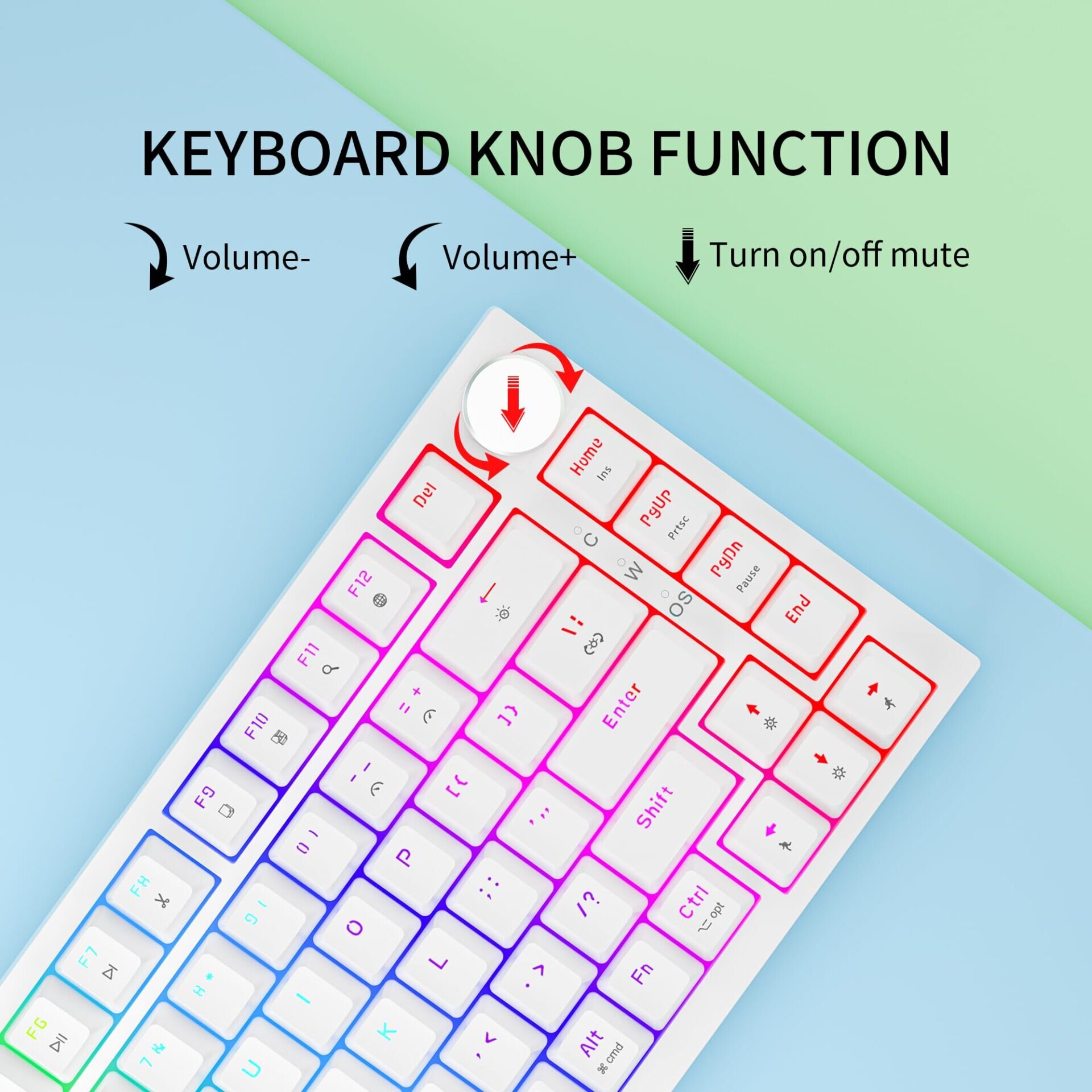 Bàn phím cơ có dây Gaming Newmen GM326 4