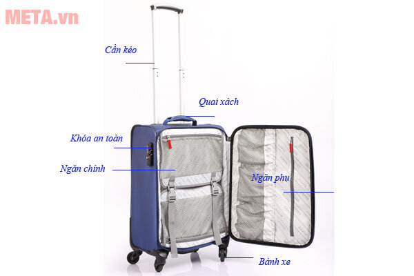 Vali vải Sakos Champion 20 inch 4.5